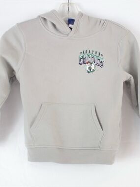 Ultra Game Gray NBA Boston Celtics Pullover Hoodie Sweater Boys Size 5-6